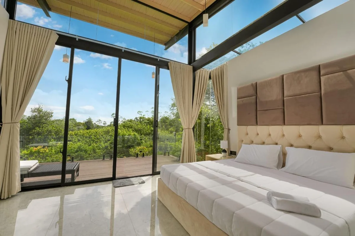 Forest-view suite at Weligama Heights